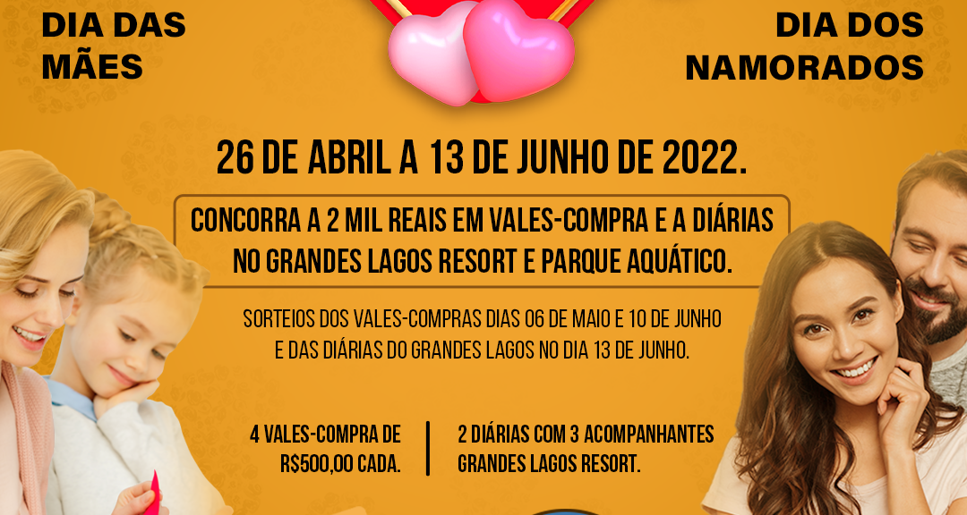 Promoção Amor em Dobro do Shopping Center Fernandópolis