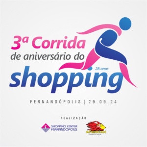 CORRIDA VAI COMEMORAR OS 28 ANOS DO SHOPPING