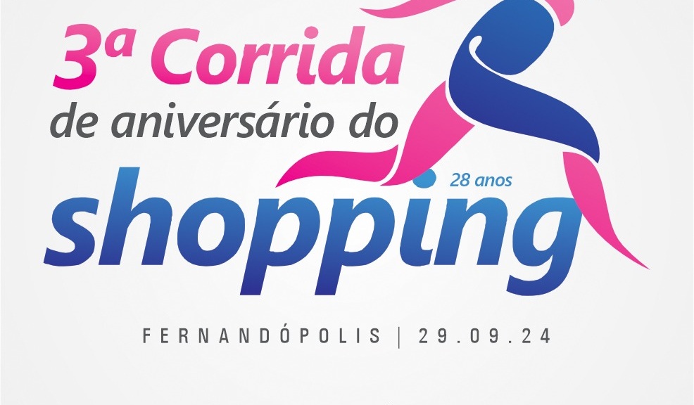 CORRIDA VAI COMEMORAR OS 28 ANOS DO SHOPPING