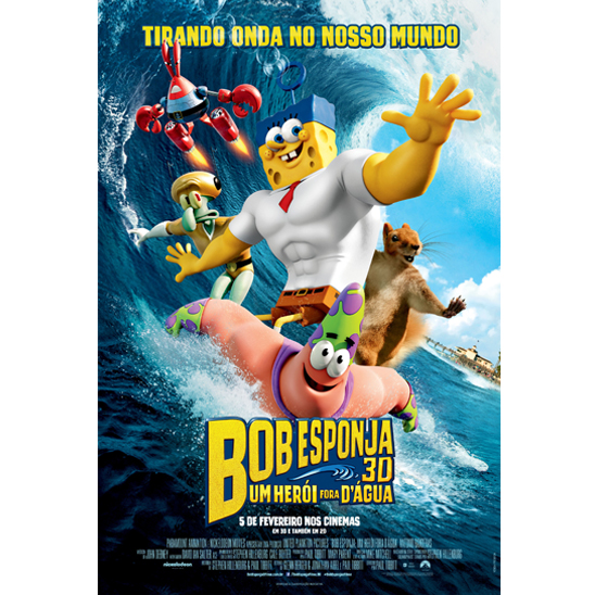 BOB ESPONJA – EM BUSCA DA CALÇA QUADRADA (PARAMOUNT  PICTURES) – 2D DUB