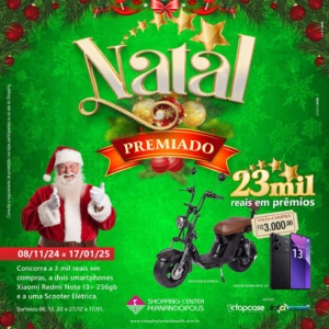 NATAL PREMIADO DARÁ 23 MIL EM PRÊMIOS