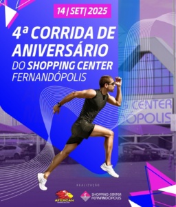 SHOPPING PROMOVE 4ª CORRIDA DE ANIVERSÁRIO