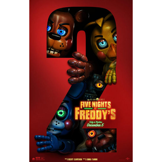 FIVE NIGHTS AT FREDDY’S 2 (UNIVERSAL FILMES) – 2D DUB